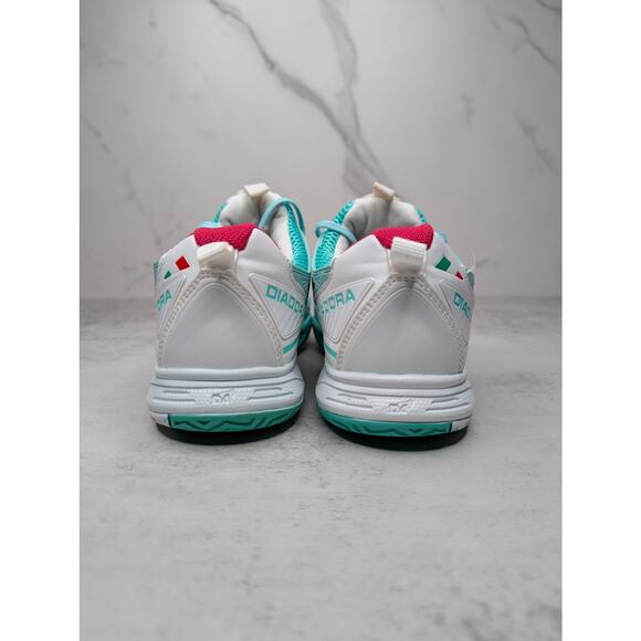 Diadora SpeedPro EVO II Womens Running Shoes- US 7 Aqua Blue 101.170144-C6018 - Picture 5 of 8